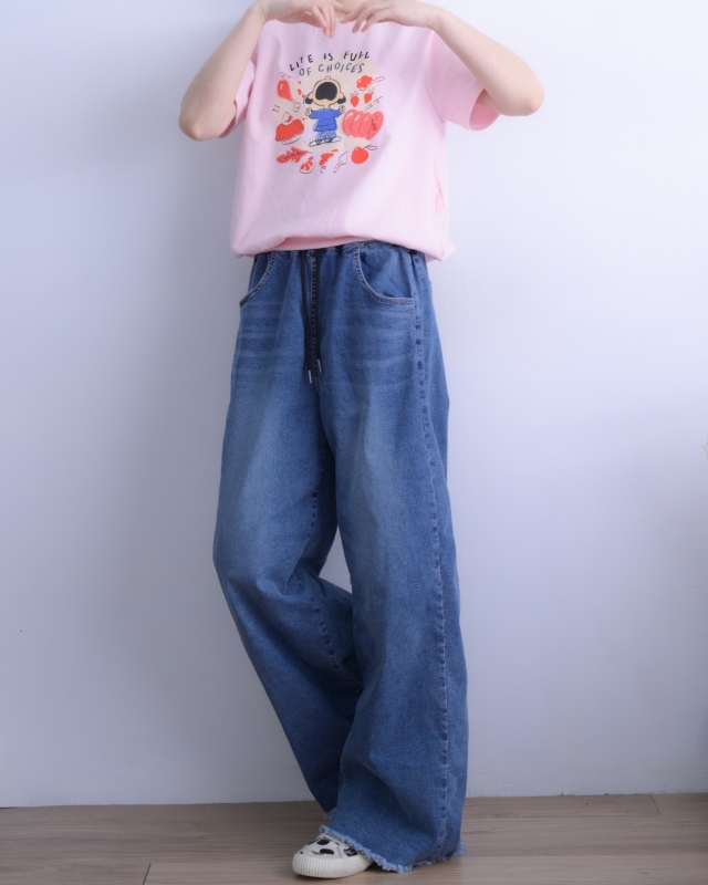 韓 卡通上衣 2色  size