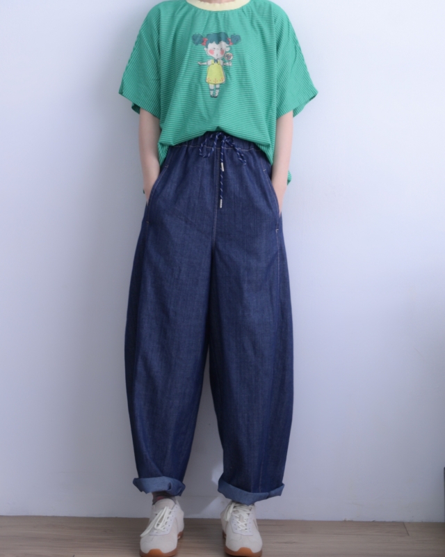 韓 條文女孩上衣 3色 size