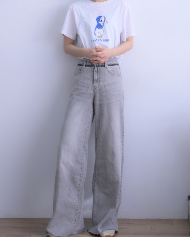 韓 閃亮企鵝上衣 2色 size