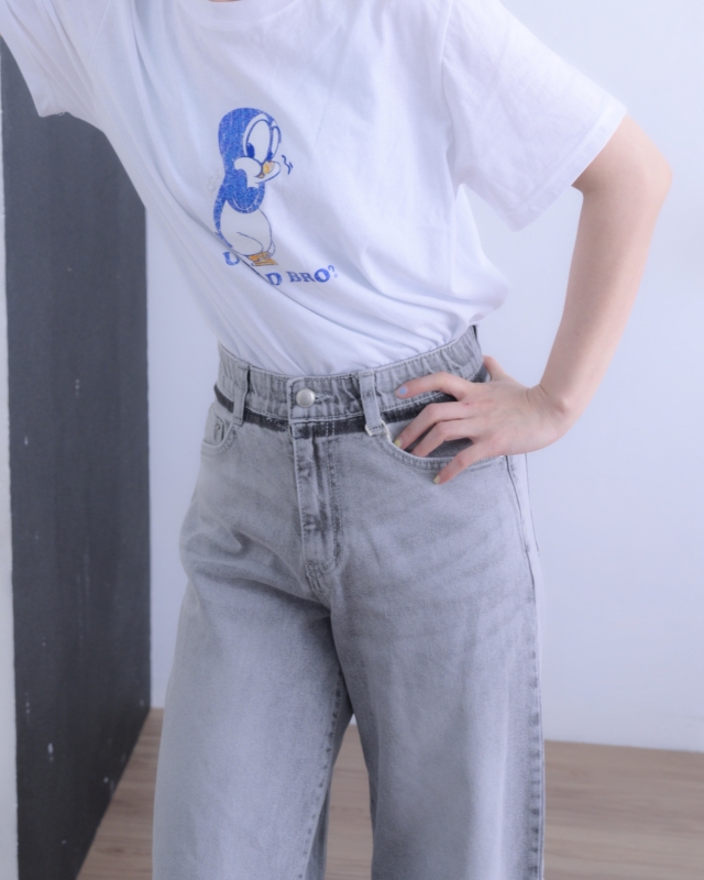 韓 閃亮企鵝上衣 2色 size