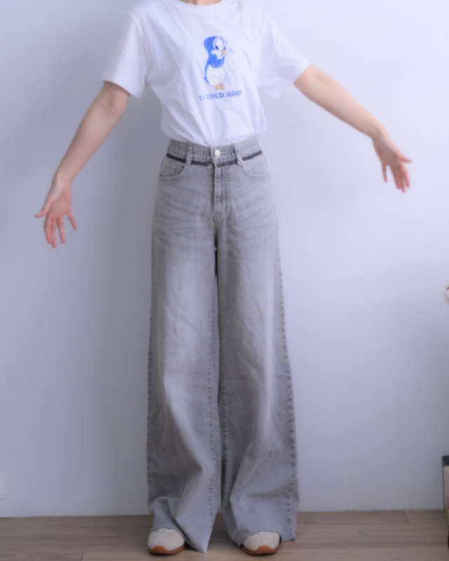 韓 閃亮企鵝上衣 2色 size