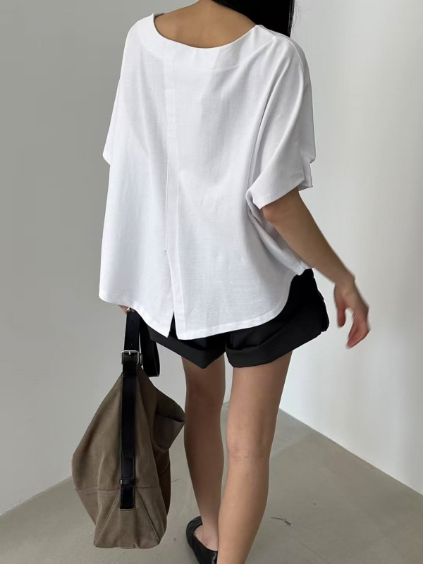 韓 下背衩上衣 3色 size