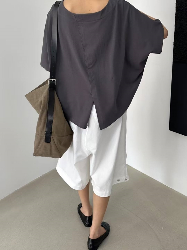 韓 下背衩上衣 3色 size