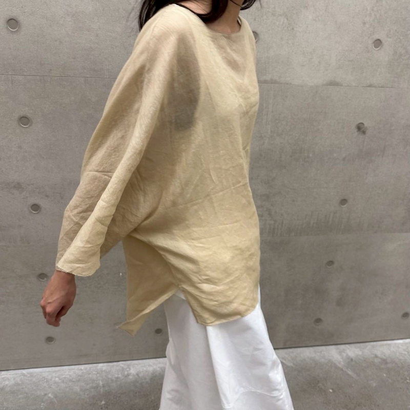 韓 前短後長中長版上衣 4色