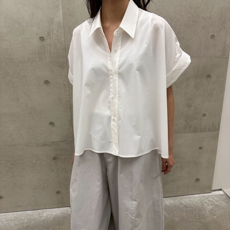 韓 袖反摺襯衫 3色 size