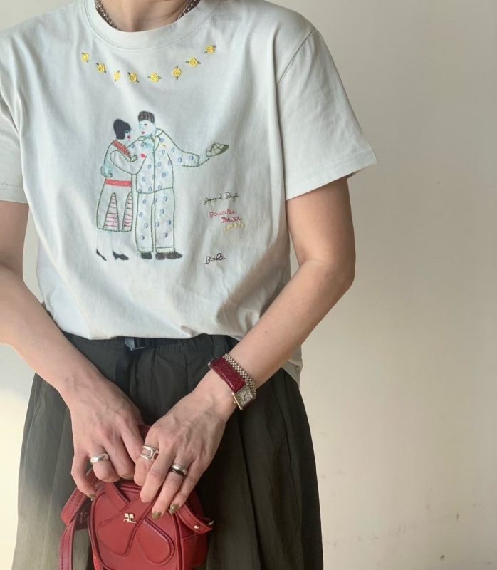 韓 相親相愛上衣 2色