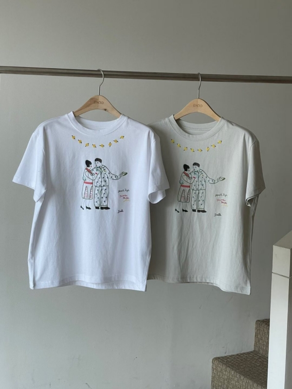 韓 相親相愛上衣 2色