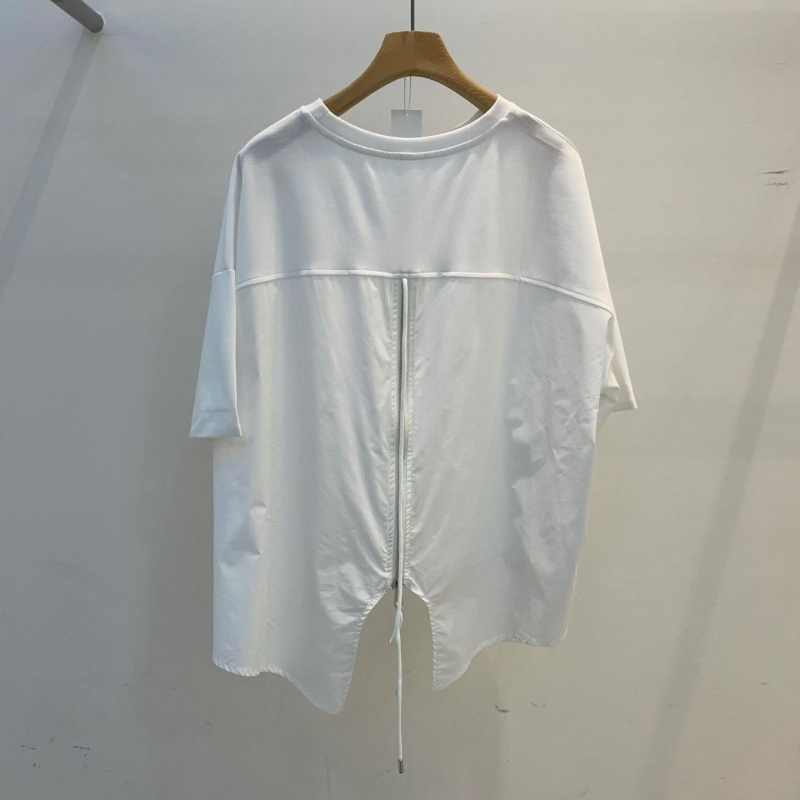 韓 後綁帶上衣 2色