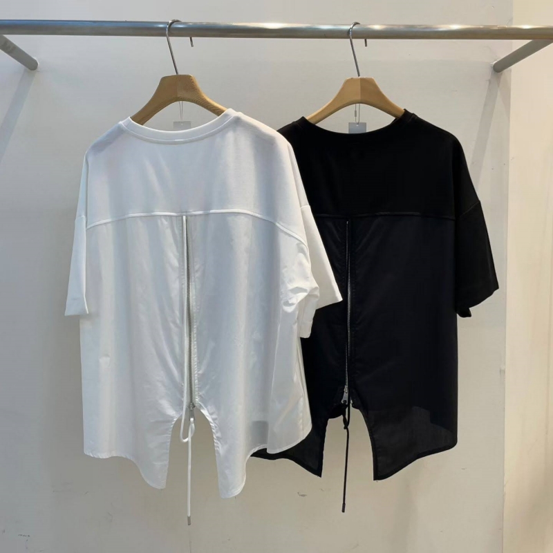 韓 後綁帶上衣 2色