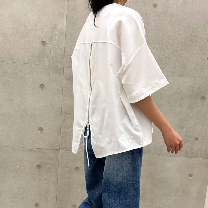 韓 後綁帶上衣 2色