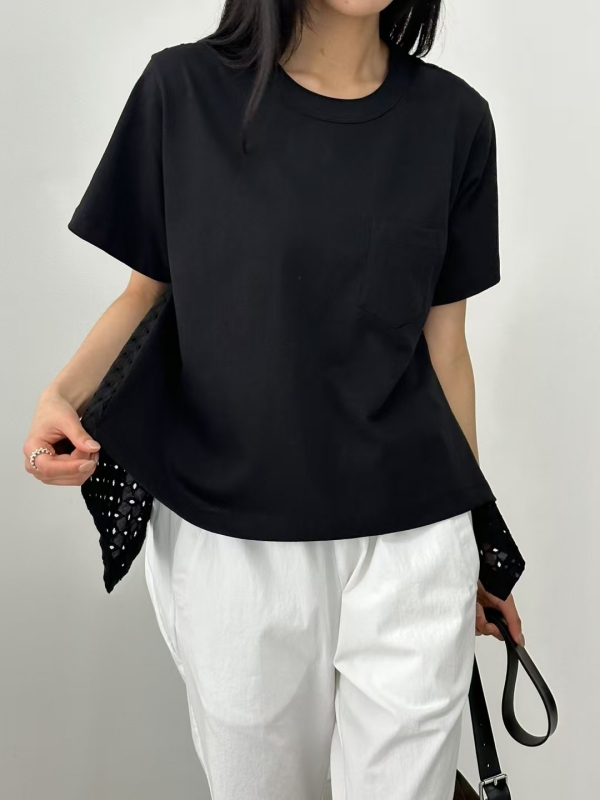 韓 背洞洞傘狀上衣 3色