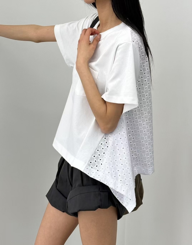 韓 背洞洞傘狀上衣 3色