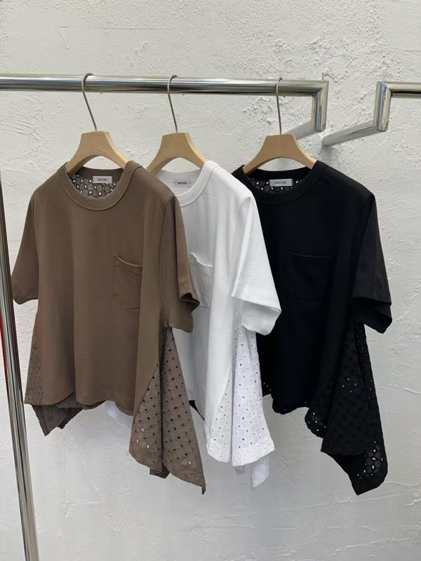 韓 背洞洞傘狀上衣 3色