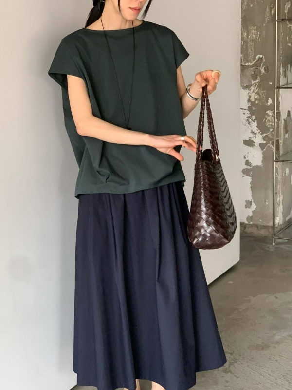韓 衣襬不規則上衣 4色 size