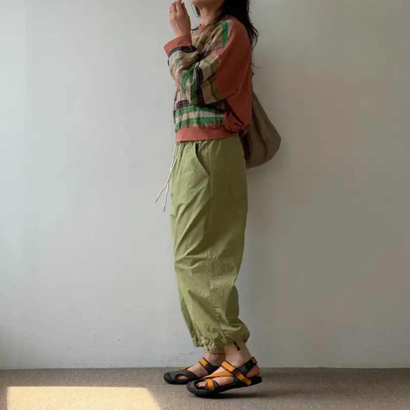 韓 前後拚色上衣 4色