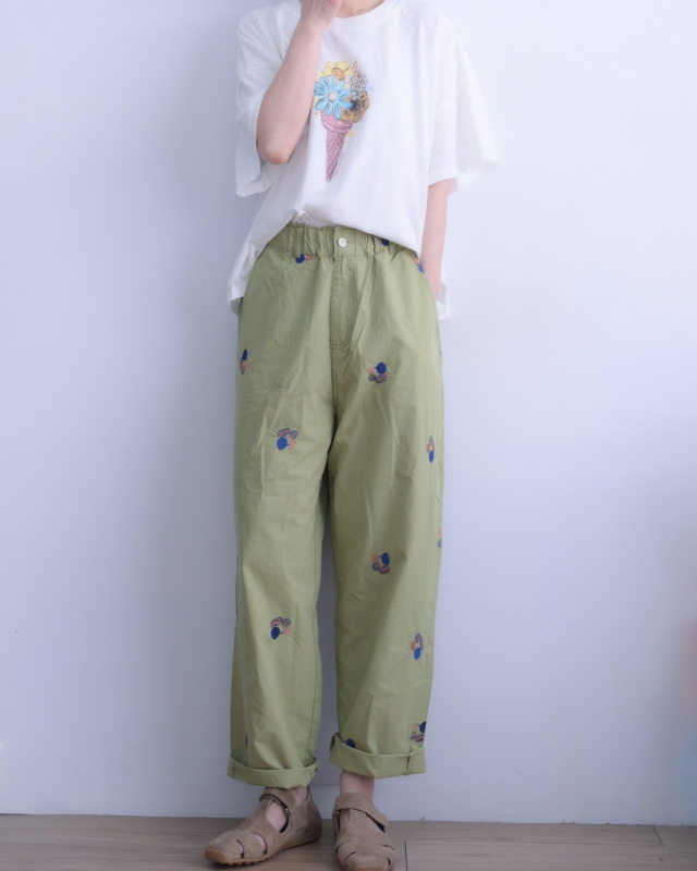 韓 冰淇淋花上衣  3色 size