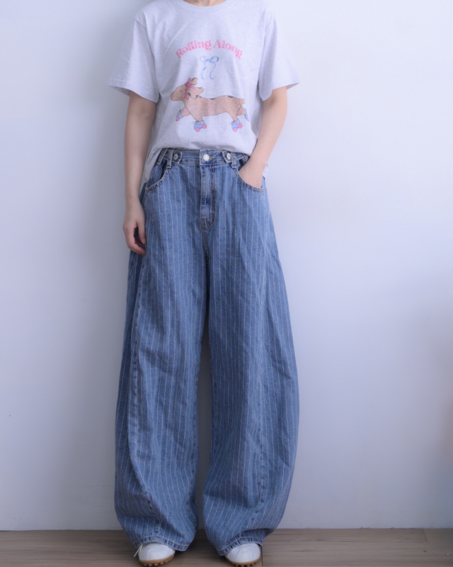 韓 溜冰狗狗上衣 3色 size