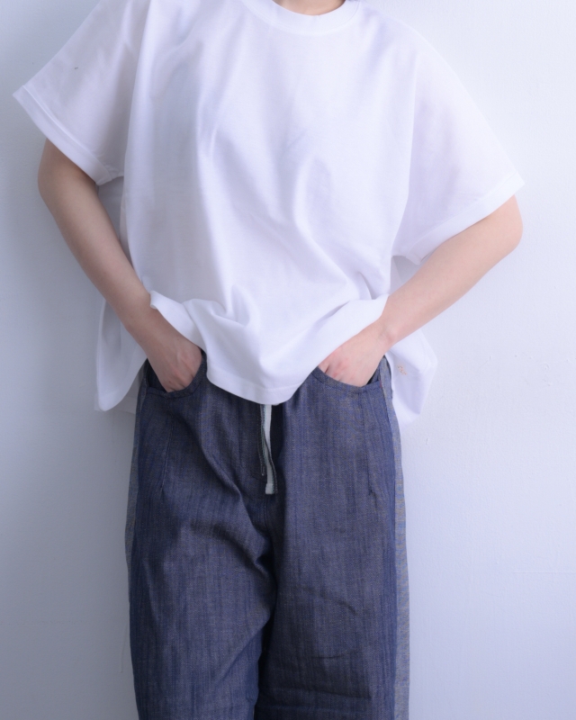 韓 袖反摺素色上衣 3色 size