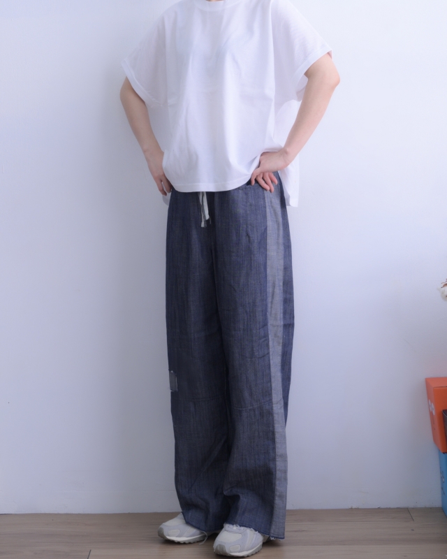 韓 袖反摺素色上衣 3色 size