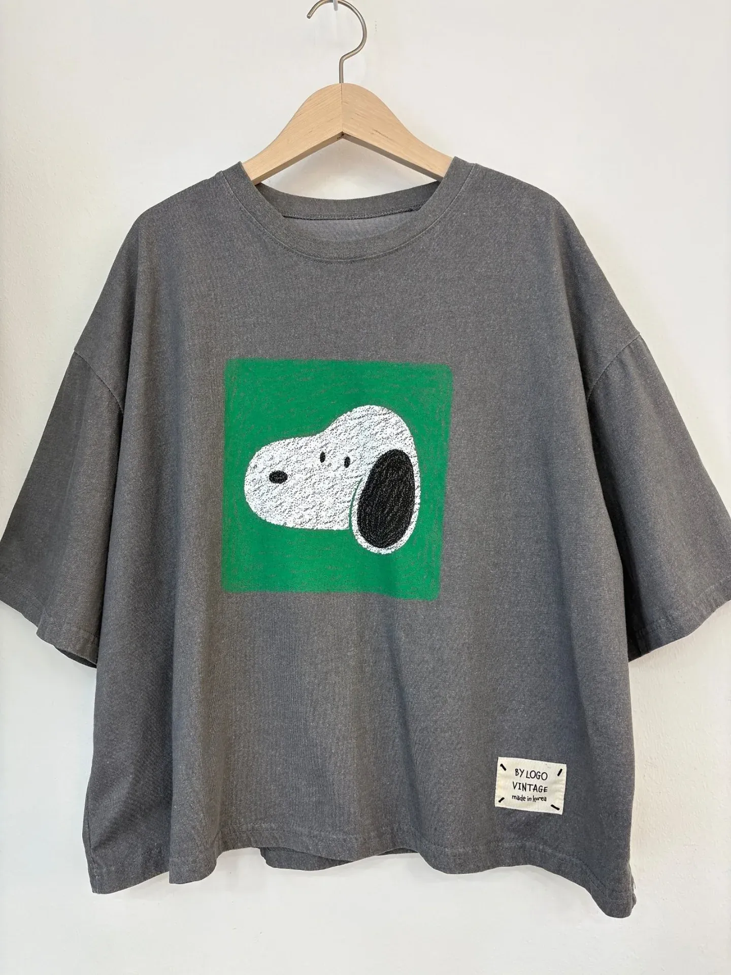 韓 狗狗寬版上衣 3色 size