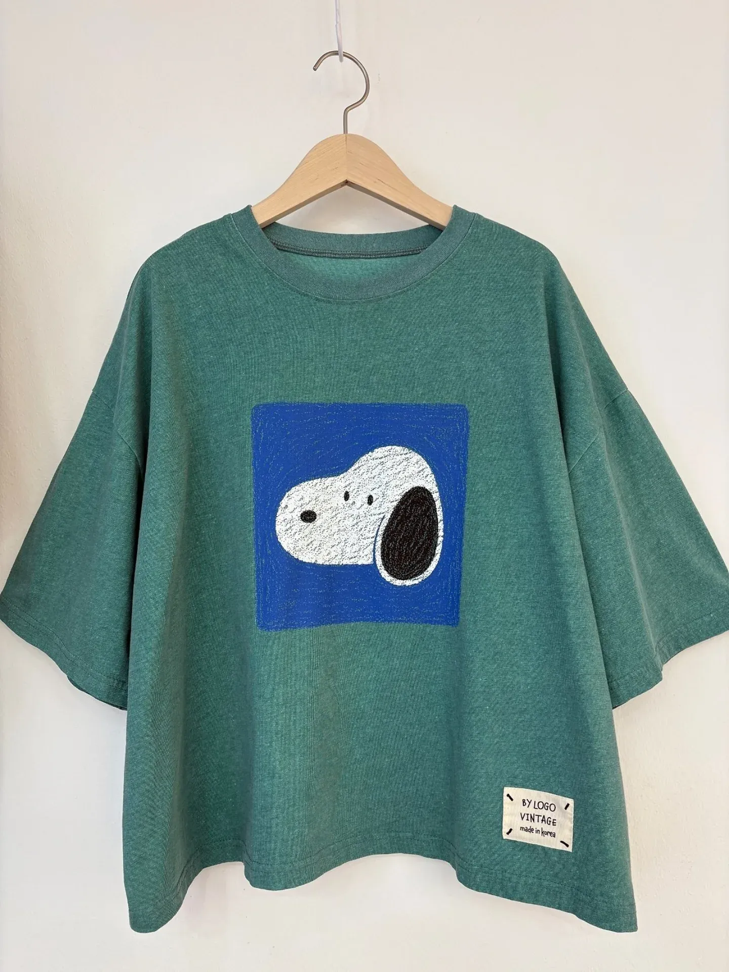 韓 狗狗寬版上衣 3色 size