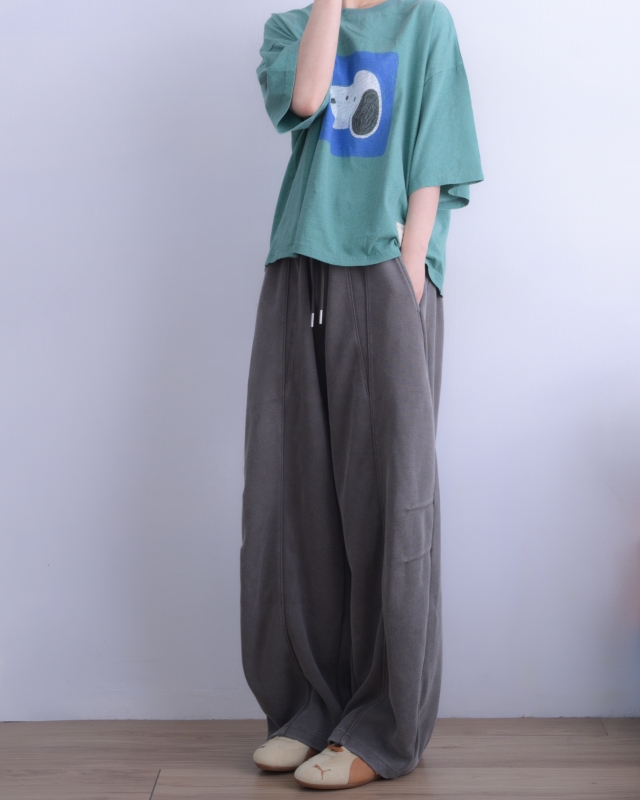 韓 狗狗寬版上衣 3色 size