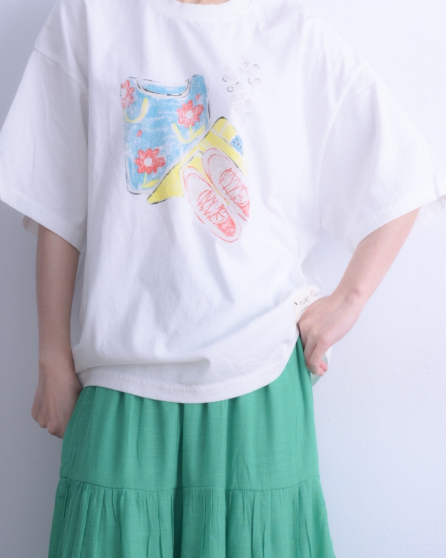 韓 寬鬆鞋子上衣 3色 size