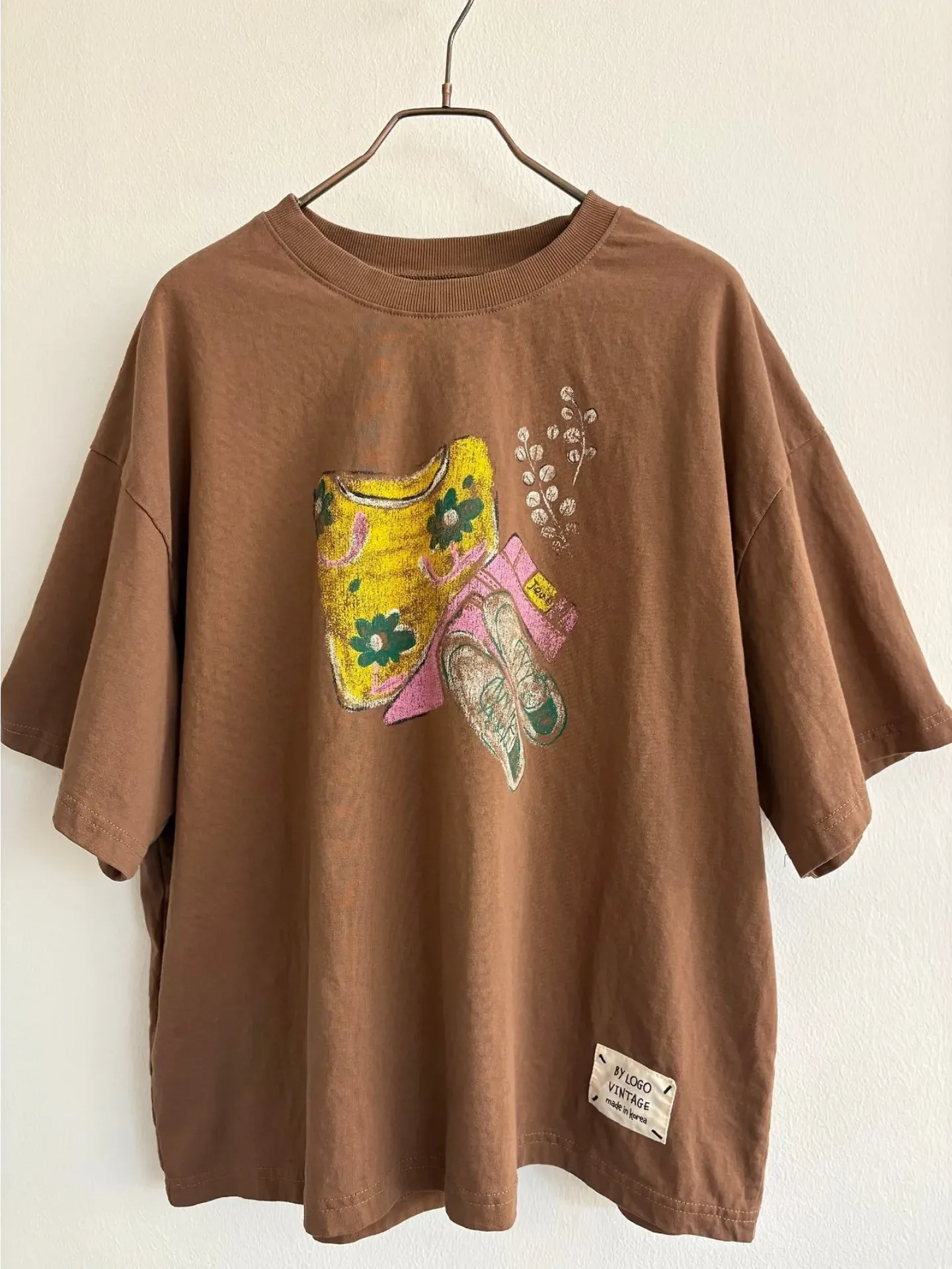 韓 寬鬆鞋子上衣 3色 size