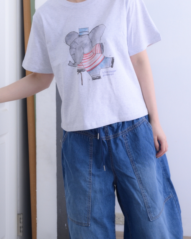 韓 大象上衣 2色 size
