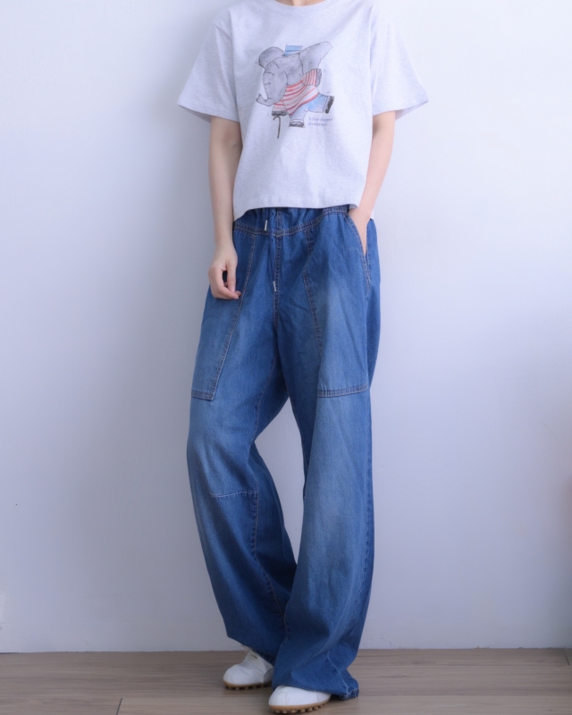 韓 大象上衣 2色 size