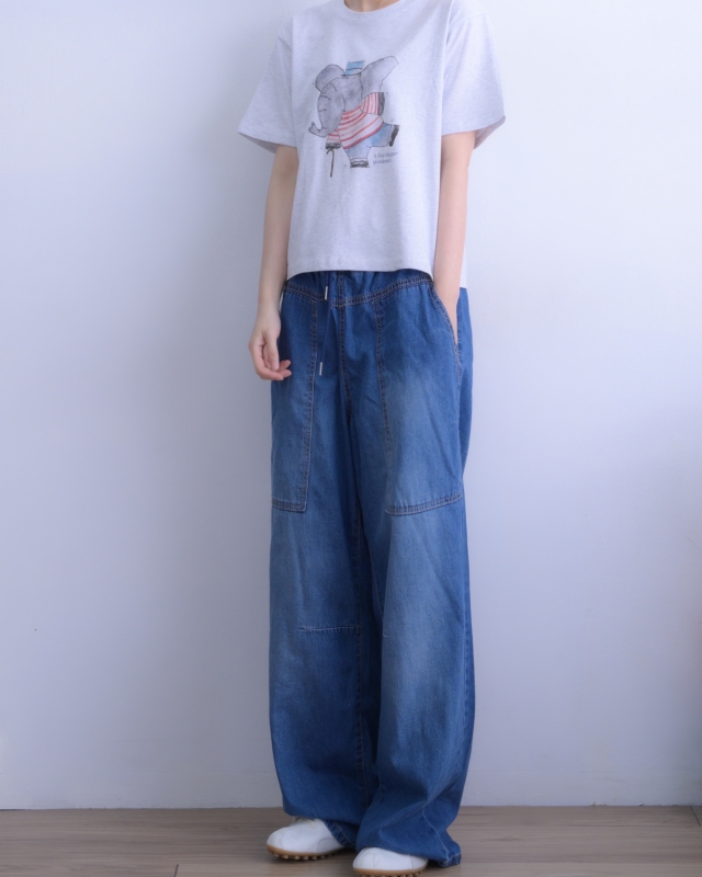 韓 大象上衣 2色 size