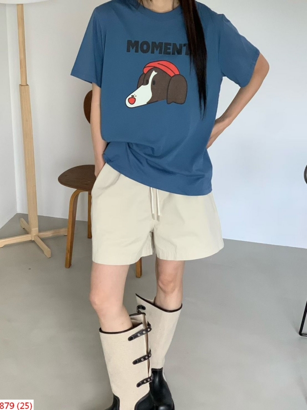 韓 戴帽聰明狗上衣 4色 size