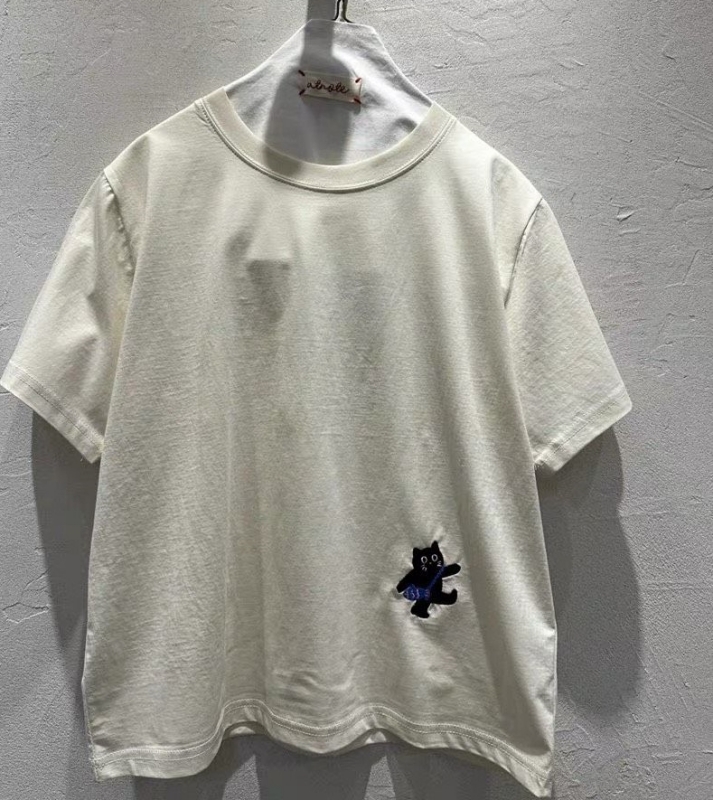 韓 背魚包小黑喵上衣