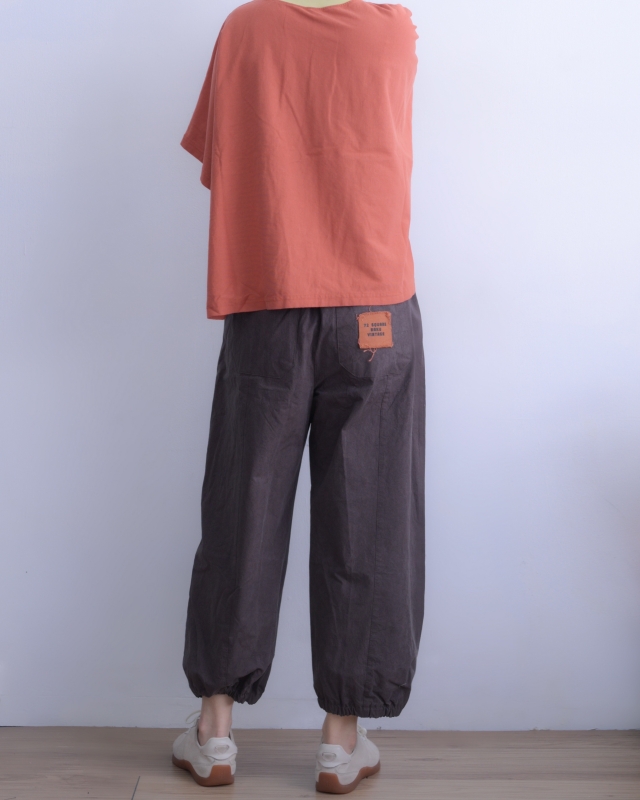 韓 領配色小狗飛機上衣 3色 size
