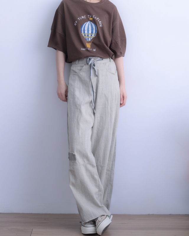 韓 熱氣球上衣 3色 size