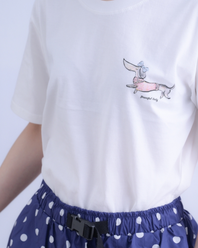 韓 臘腸狗上衣 3色 size