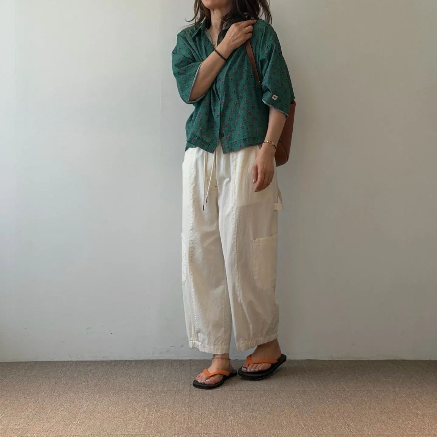 韓 葉子樹襯衫 4色