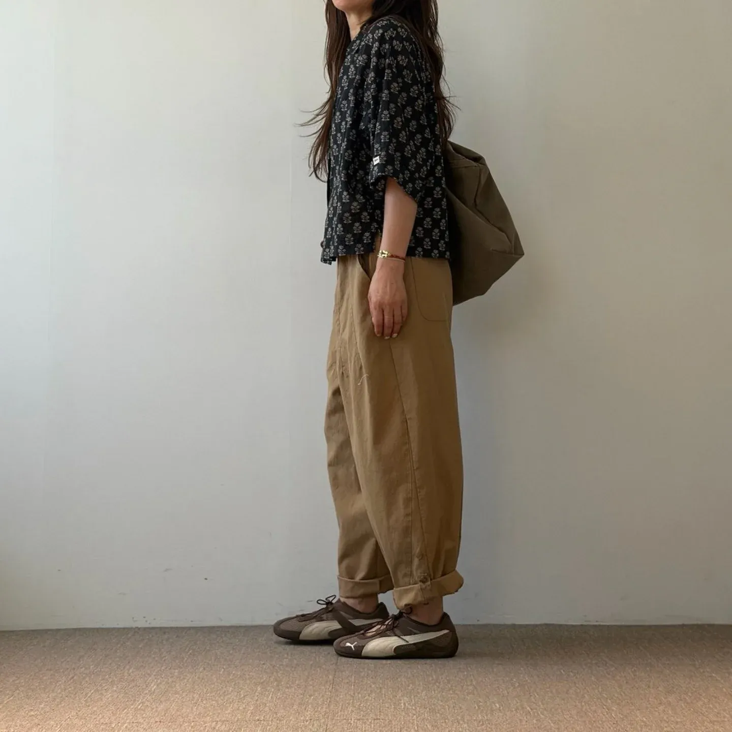 韓 葉子樹襯衫 4色