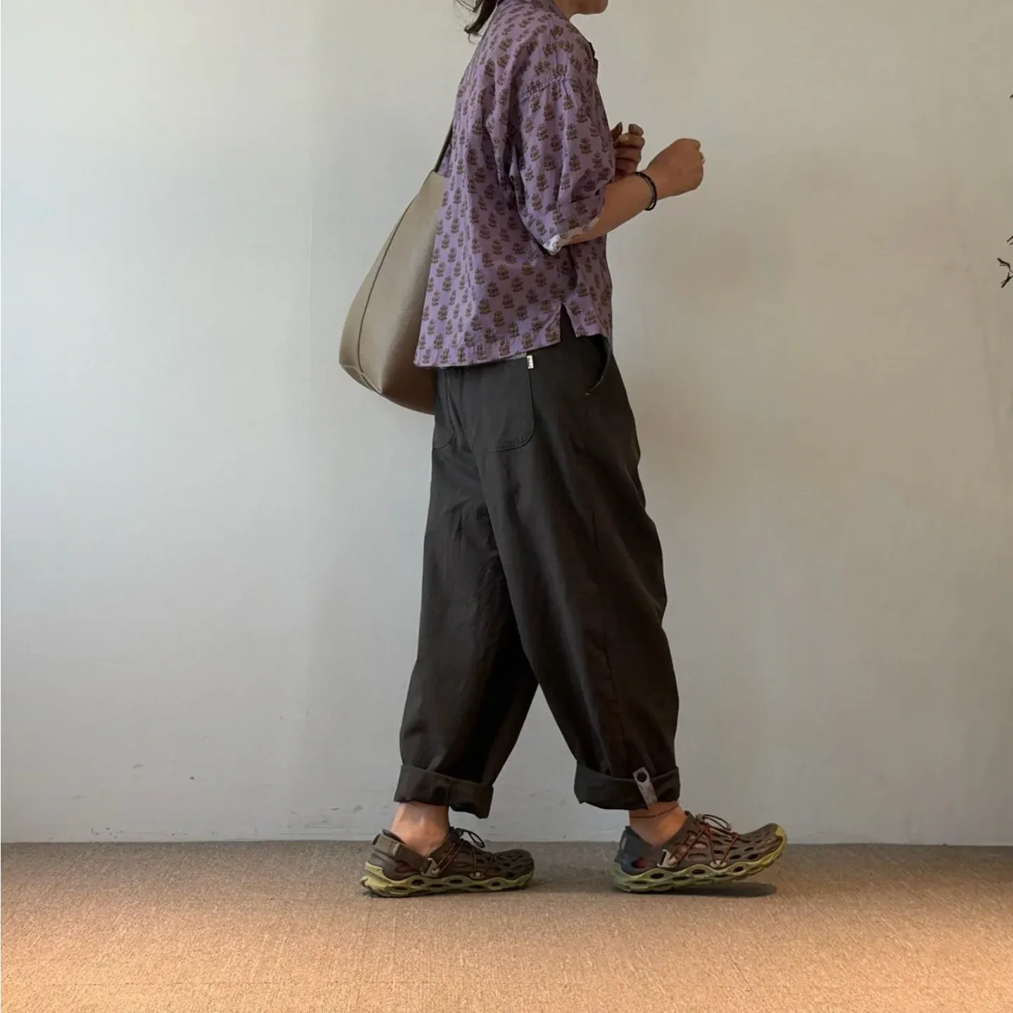 韓 葉子樹襯衫 4色