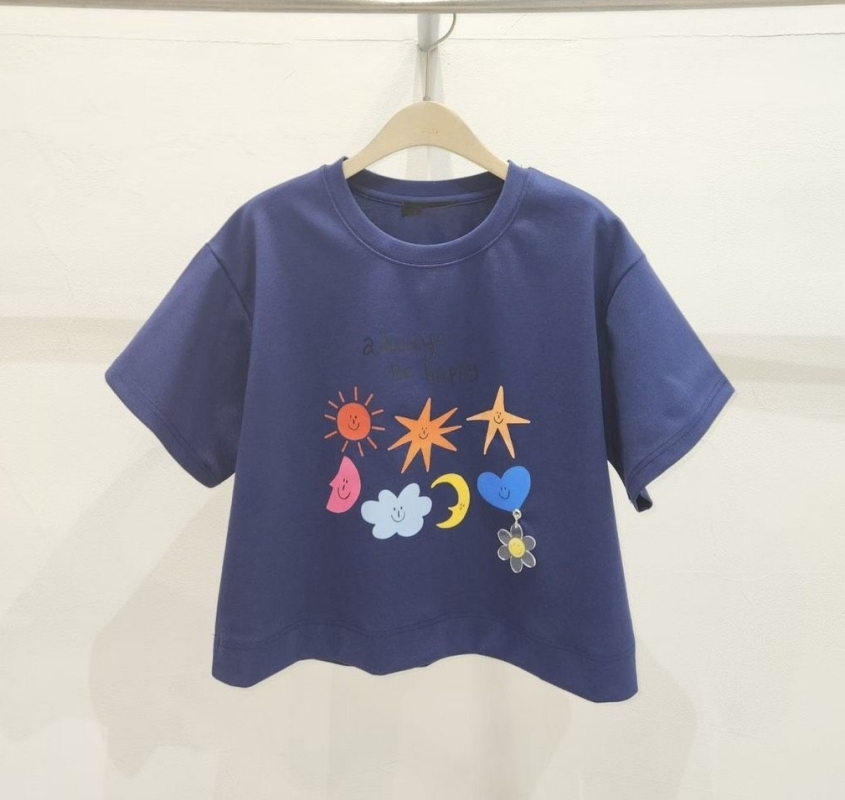 韓 太陽愛心上衣 2色 size