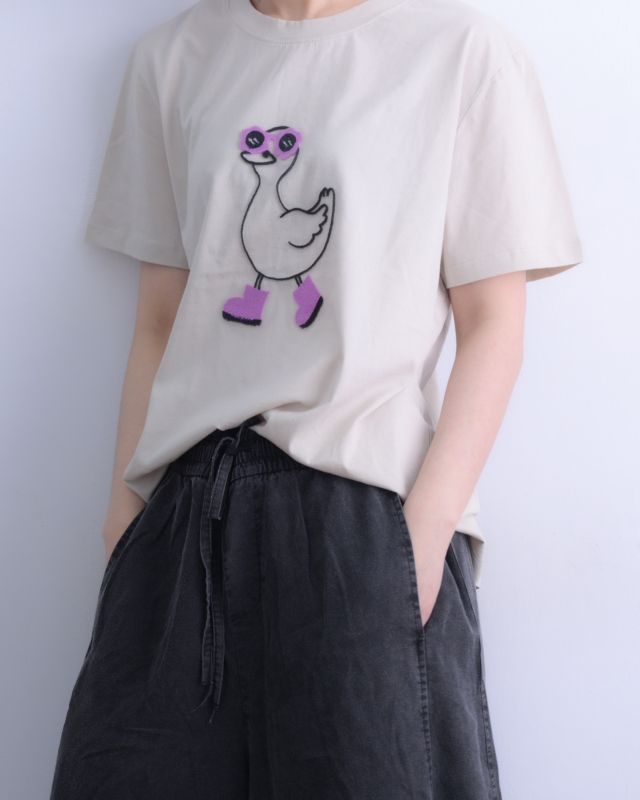 韓 時髦鴨子上衣 3色 size