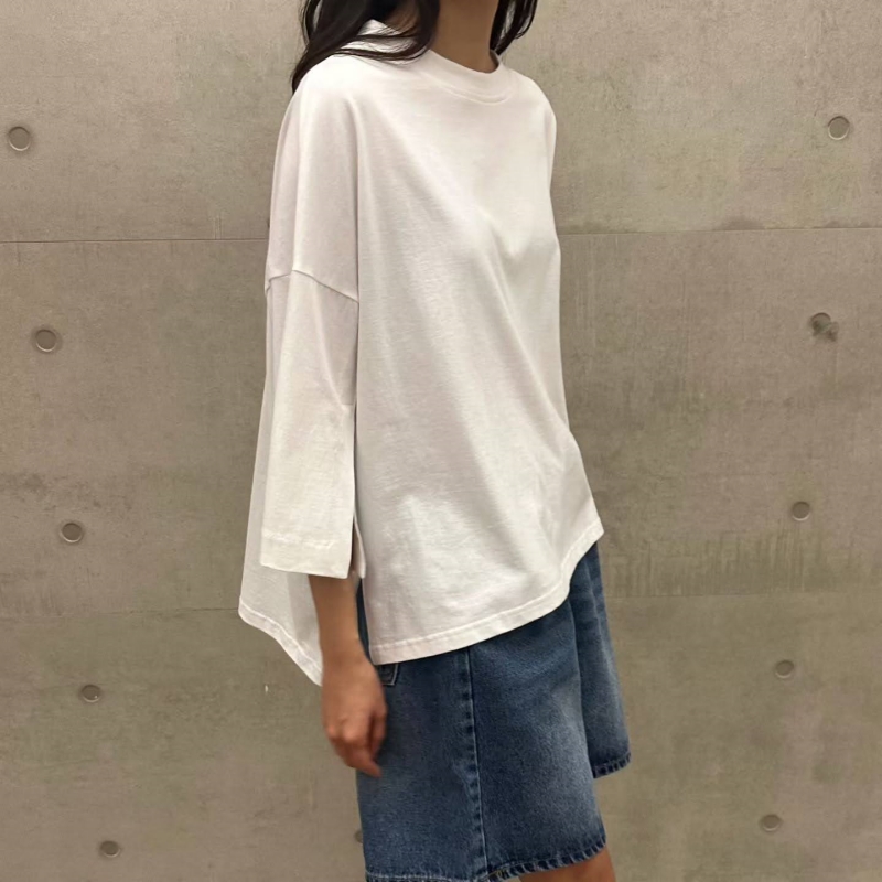 韓 袖開岔上衣 4色