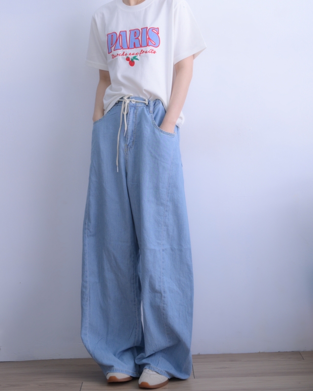 韓 巴黎草莓上衣 3色 size