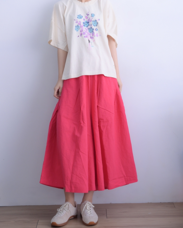 韓 一把花上衣 3色 size