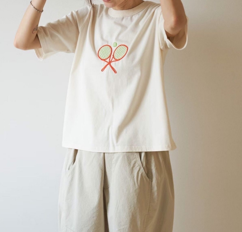 韓 網球上衣 2色 size