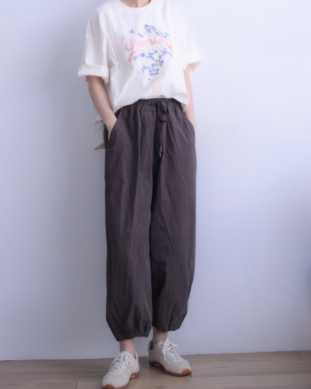 韓 熱氣球上衣 size