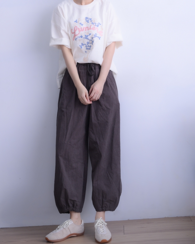 韓 熱氣球上衣 size