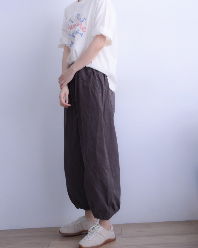 韓 熱氣球上衣 size