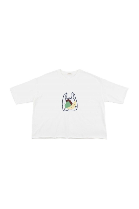 韓 一袋水果上衣 2色 size
