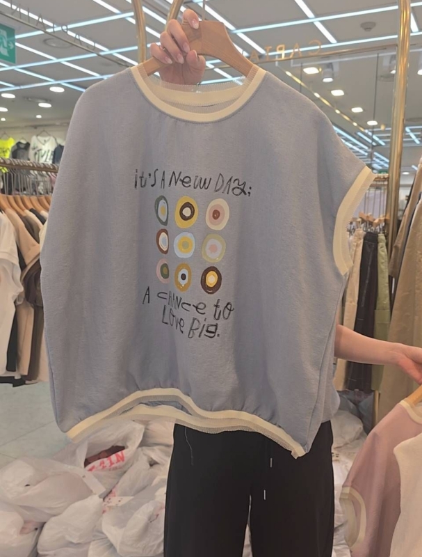 韓 圈圈上衣 3色 size